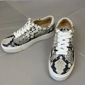 Joie Shoes Joie Handan Snakeskinembossed Leather Platform